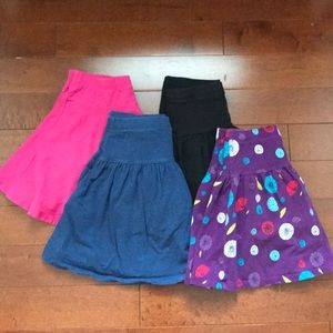 Girls lot of Skorts size 7-8